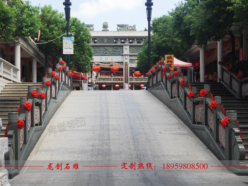 石材扶手栏杆 石材雕刻栏杆