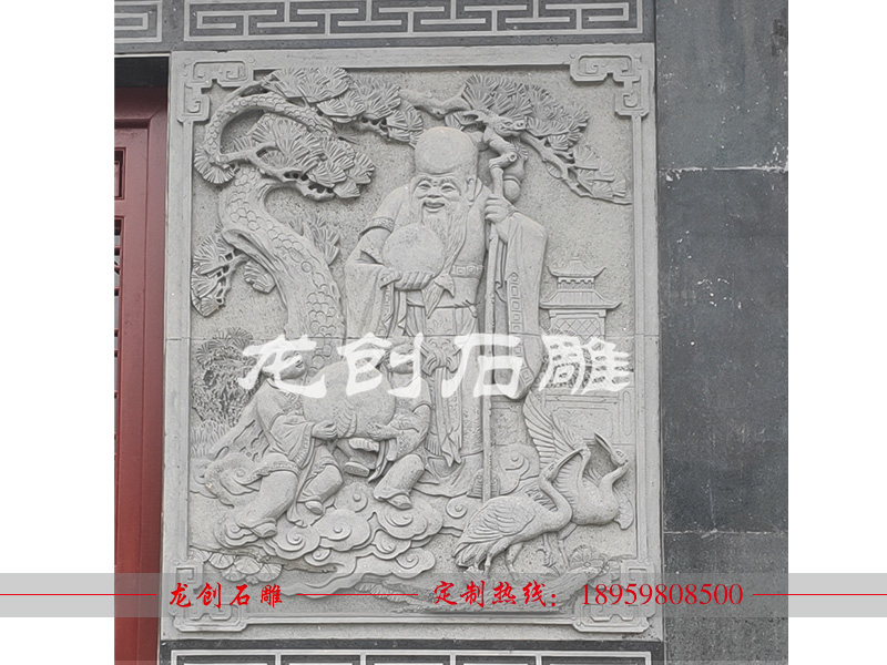 安徽省蚌埠市栖岩寺浮雕壁画安装