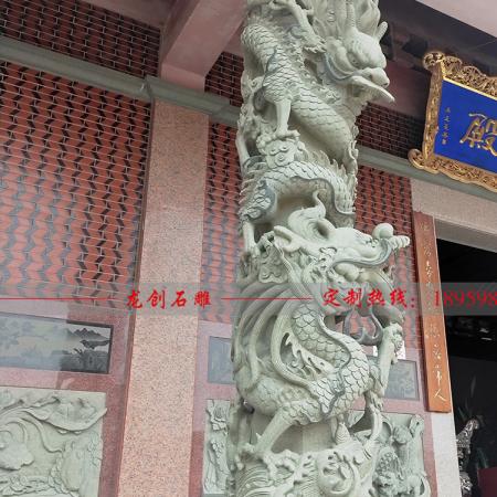 石雕龙柱生产哪里好 福建石雕龙柱厂家