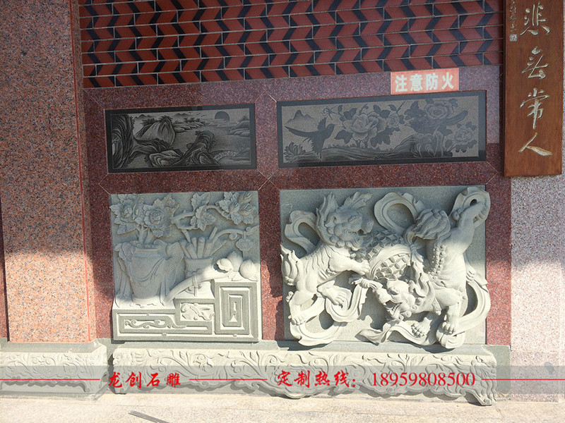 寺庙浮雕图案花样,佛教寺庙浮雕