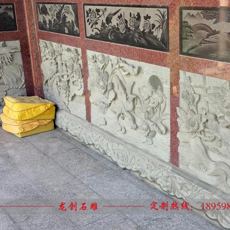 祠堂石材浮雕壁画图片大全及介绍
