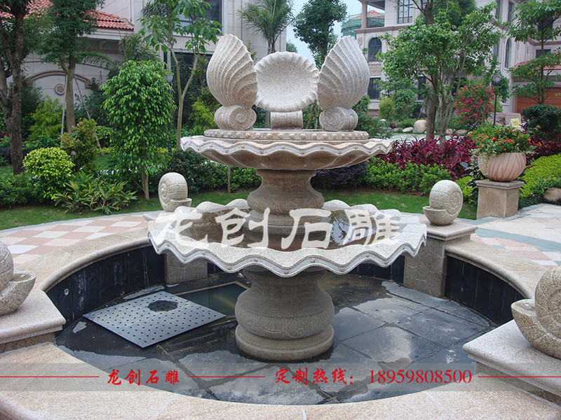 欧式石雕喷泉