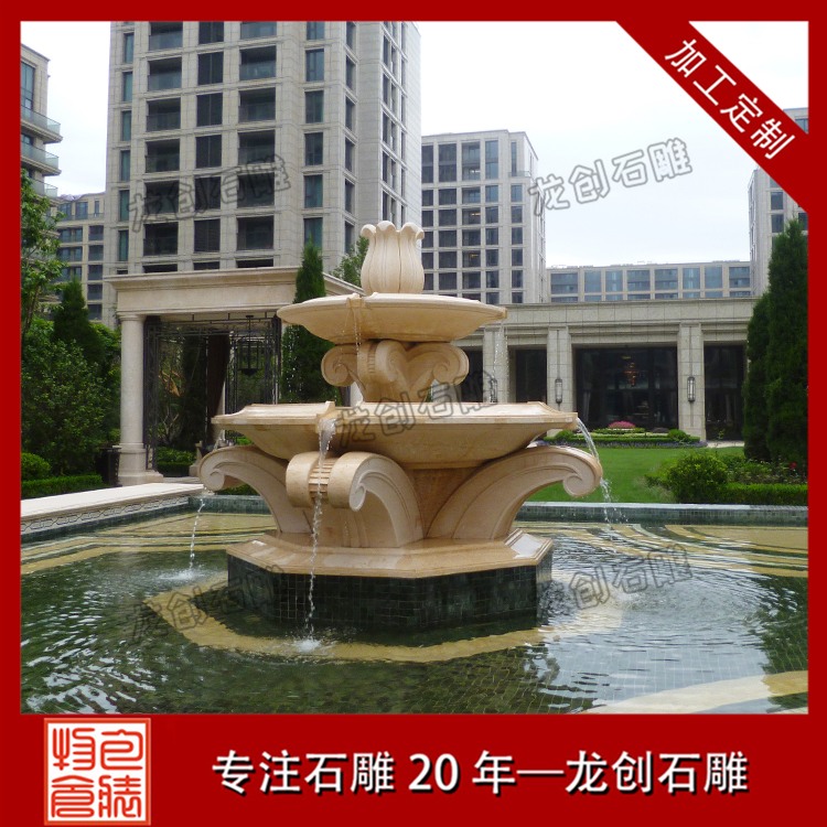 石雕喷泉的作用介绍