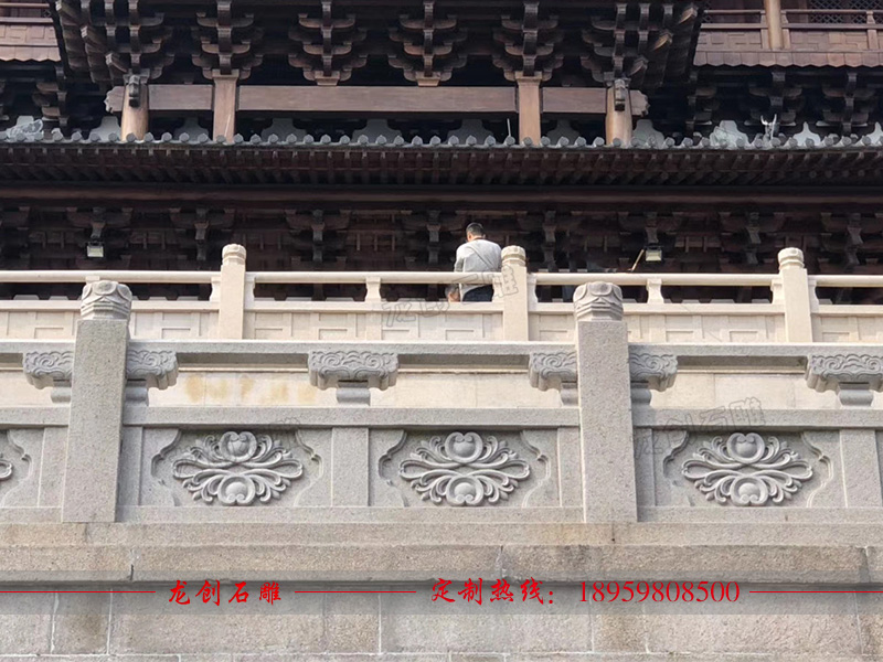 园林景观护栏怎么样 石雕式护栏杆厂家