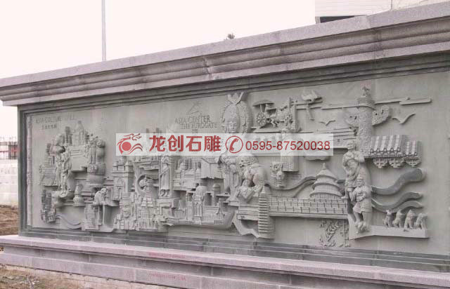 浮雕壁画的表现技巧及历史雕刻