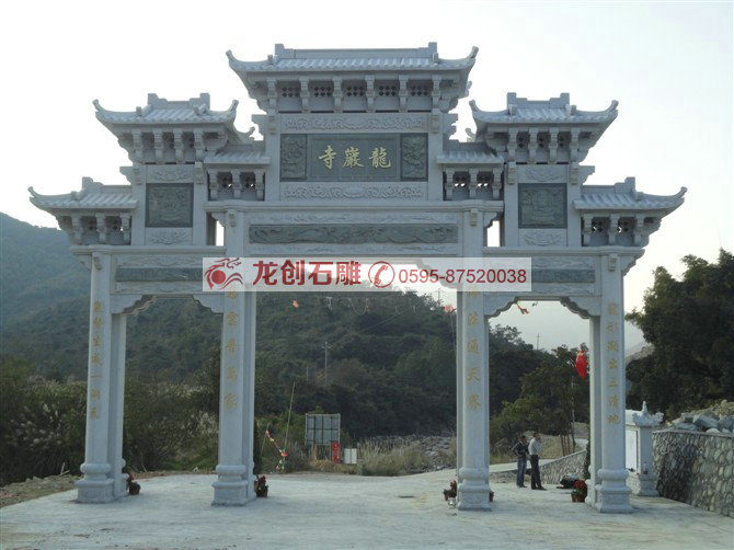 石雕门楼牌坊雕刻的样式